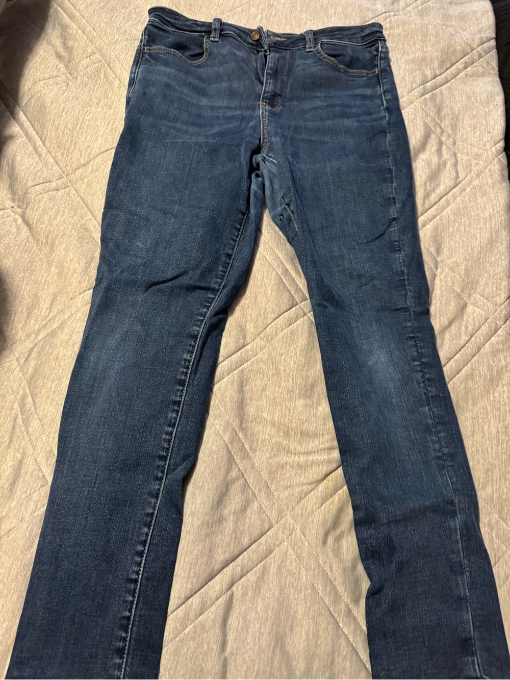 American Eagle Outfitters Dark Blue Skinny Jeans
